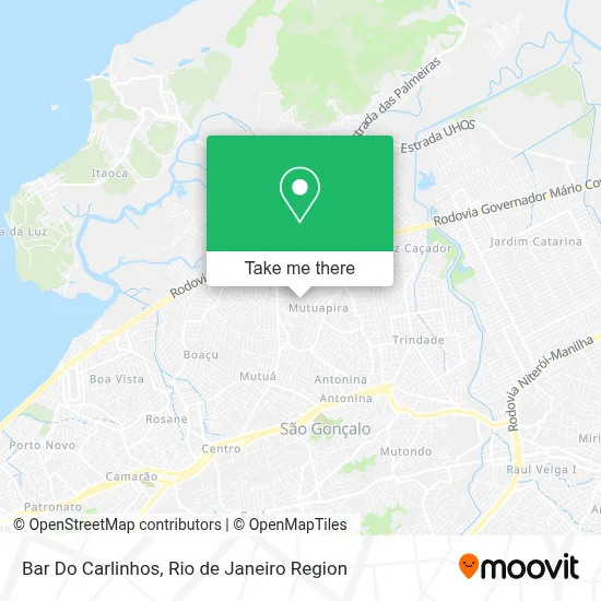 Bar Do Carlinhos map