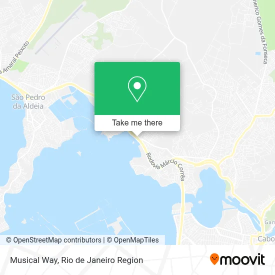 Musical Way map