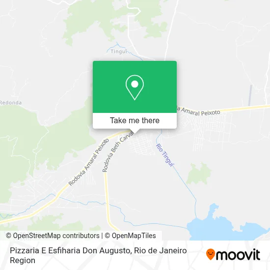 Pizzaria E Esfiharia Don Augusto map