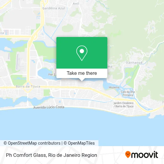 Ph Comfort Glass map