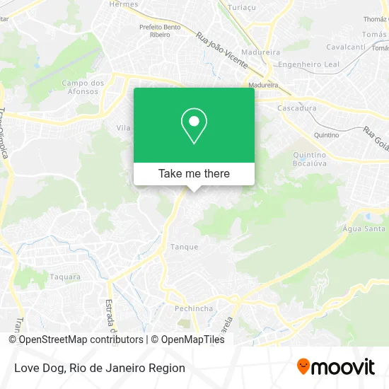 Love Dog map