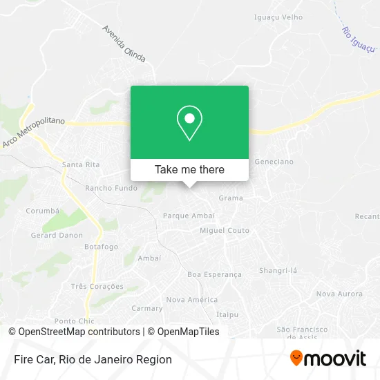 Fire Car map