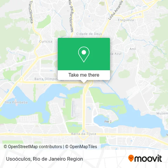 Usoóculos map