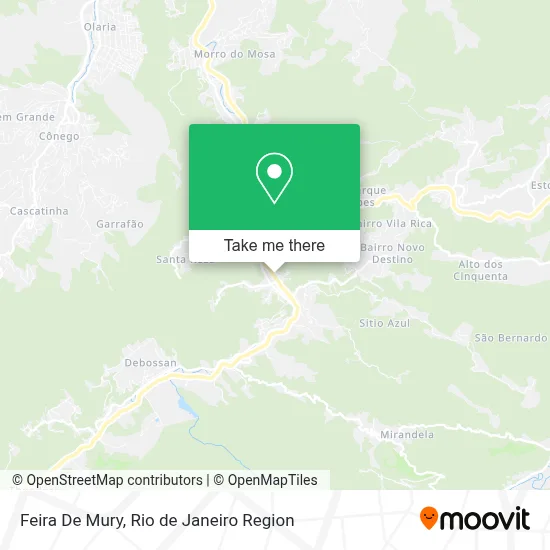 Feira De Mury map
