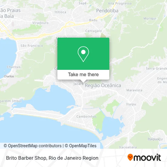 Brito Barber Shop map