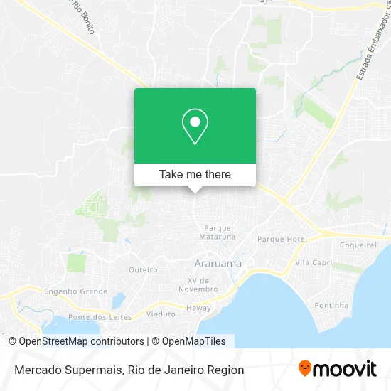 Mercado Supermais map
