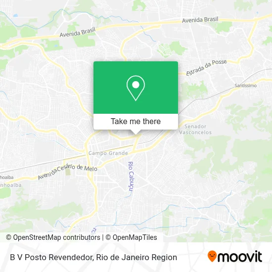 B V Posto Revendedor map