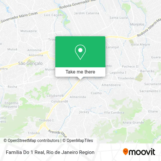 Família Do 1 Real map