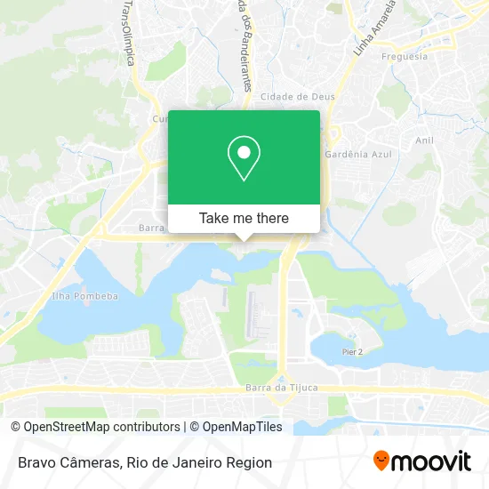 Bravo Câmeras map