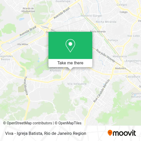 Viva - Igreja Batista map
