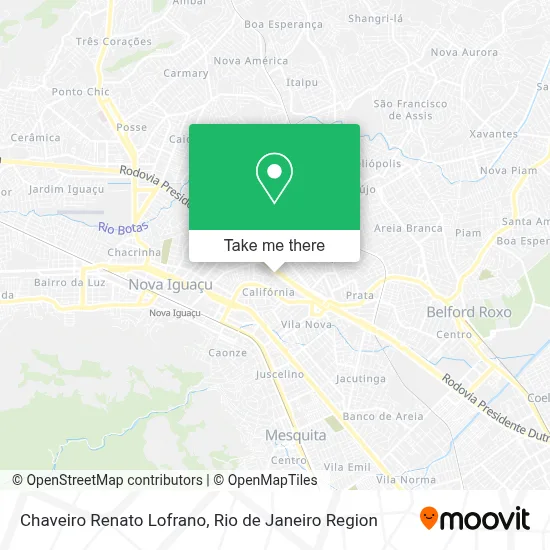 Chaveiro Renato Lofrano map