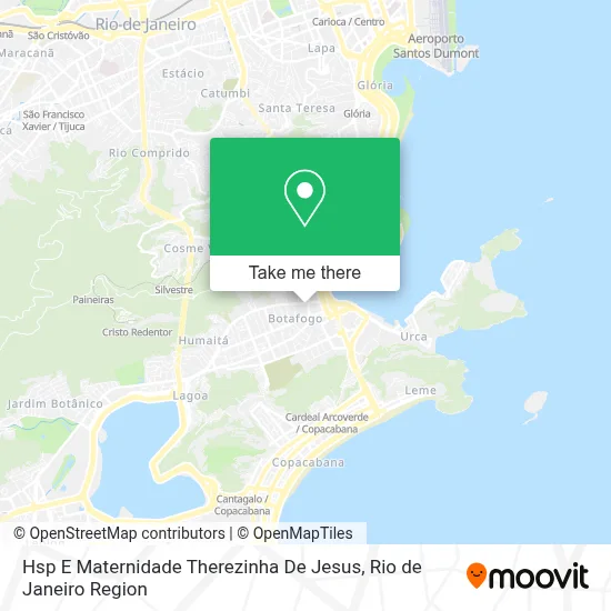 Hsp E Maternidade Therezinha De Jesus map