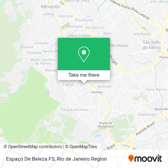 Espaço De Beleza FS map