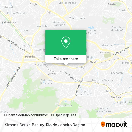 Simone Souza Beauty map
