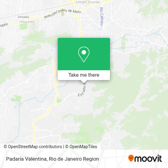 Padaria Valentina map