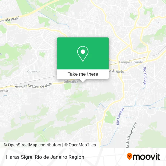 Haras Sigre map