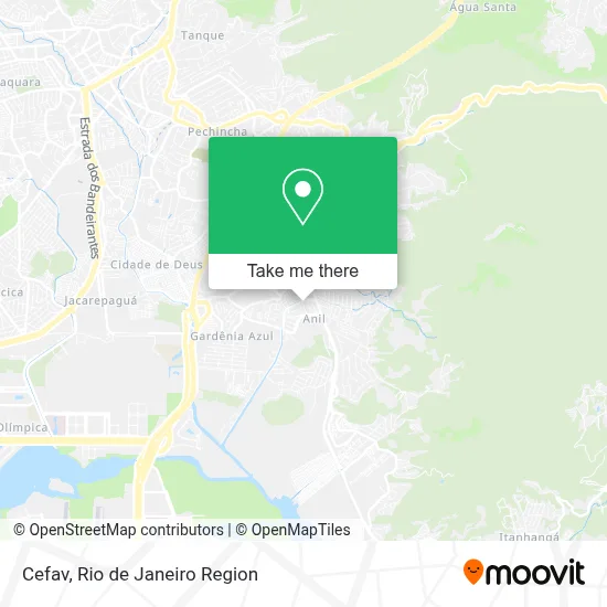 Cefav map