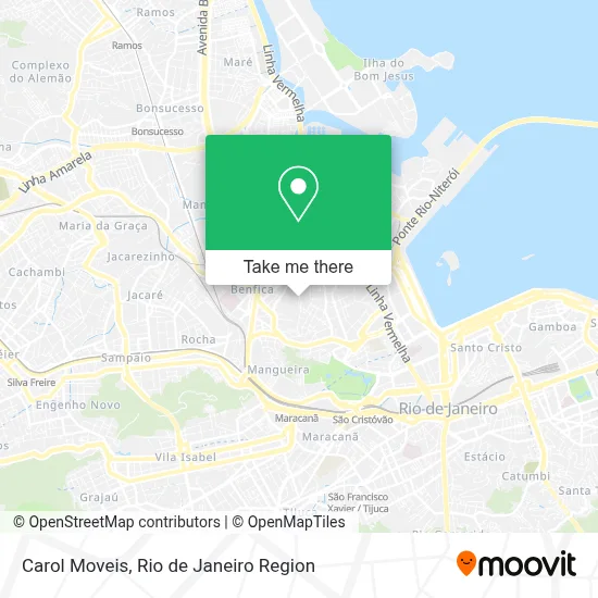 Carol Moveis map