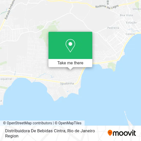 Distribuidora De Bebidas Cintra map