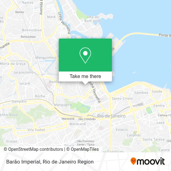 Barão Imperial map