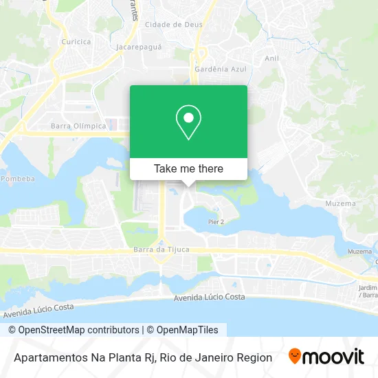 Apartamentos Na Planta Rj map