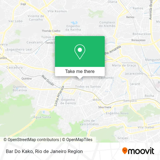 Bar Do Kako map