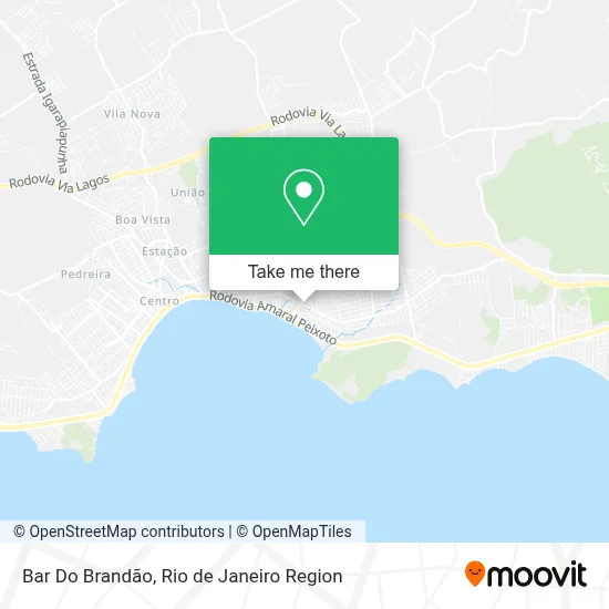 Bar Do Brandão map