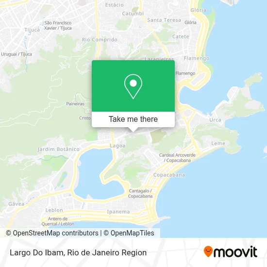 Largo Do Ibam map