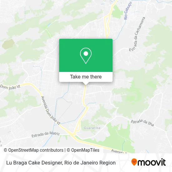 Lu Braga Cake Designer map
