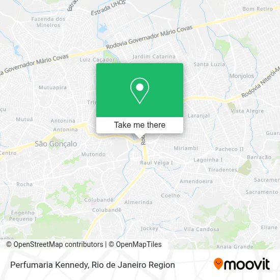 Perfumaria Kennedy map