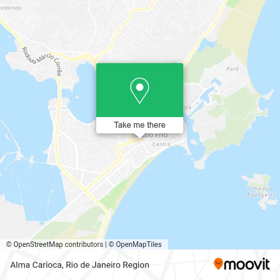 Alma Carioca map