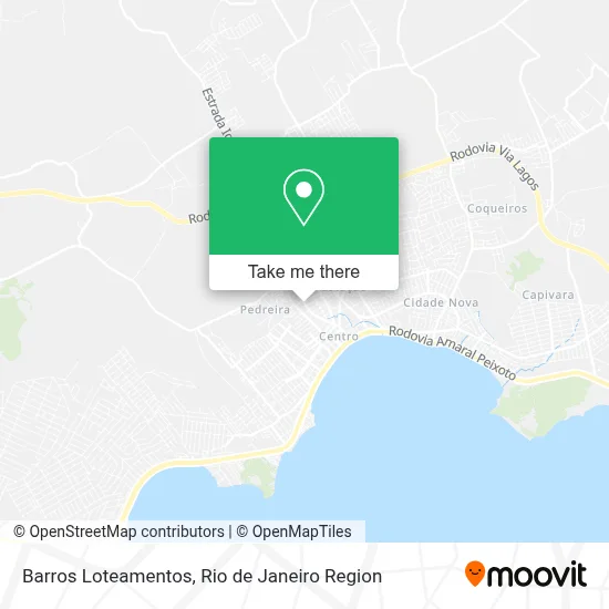 Barros Loteamentos map