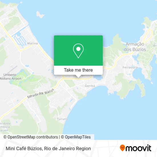 Mini Café Búzios map