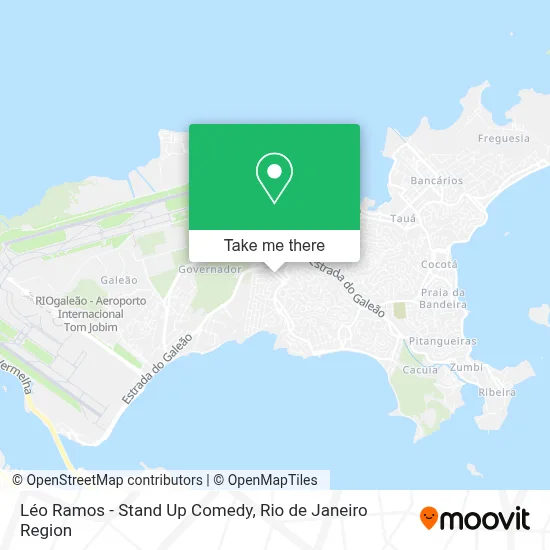 Léo Ramos - Stand Up Comedy map