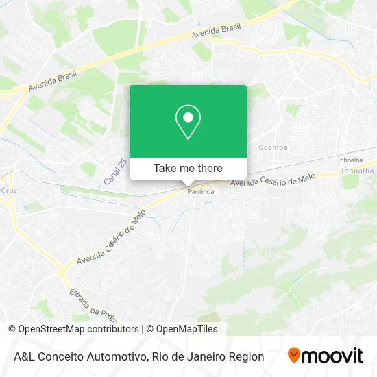 A&L Conceito Automotivo map