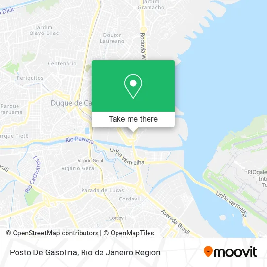 Posto De Gasolina map