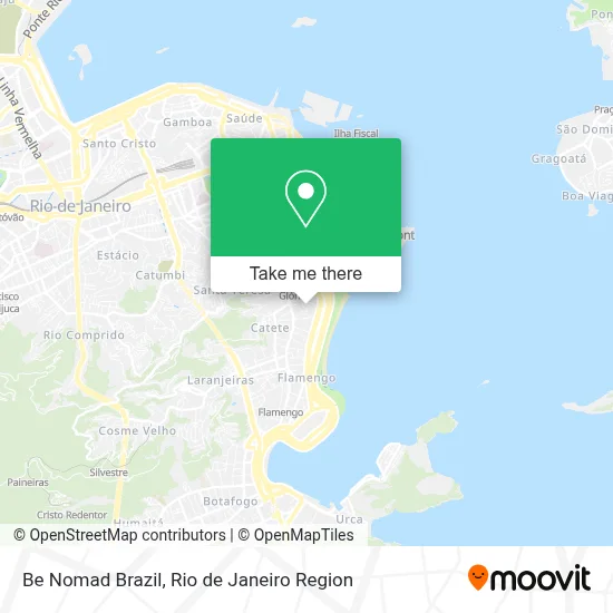 Be Nomad Brazil map