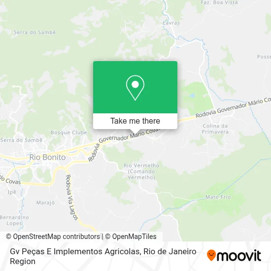 Gv Peças E Implementos Agricolas map