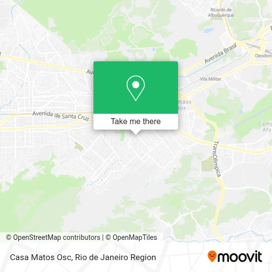 Casa Matos Osc map
