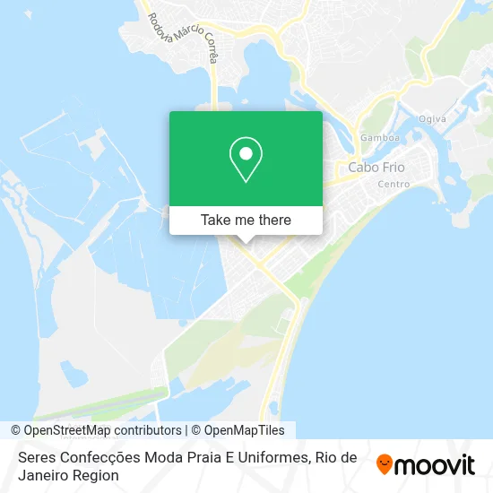 Seres Confecções Moda Praia E Uniformes map