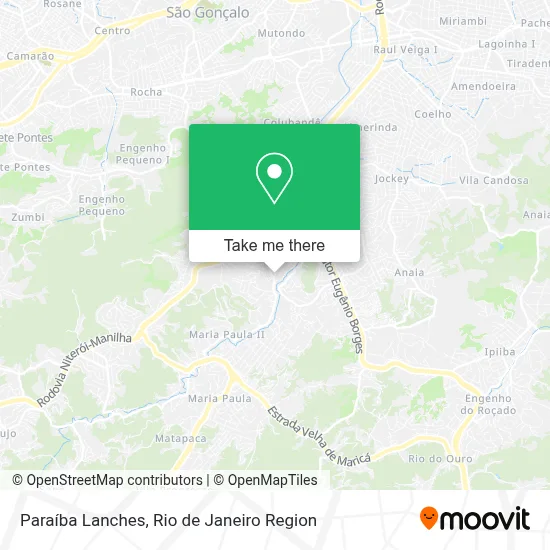 Paraíba Lanches map
