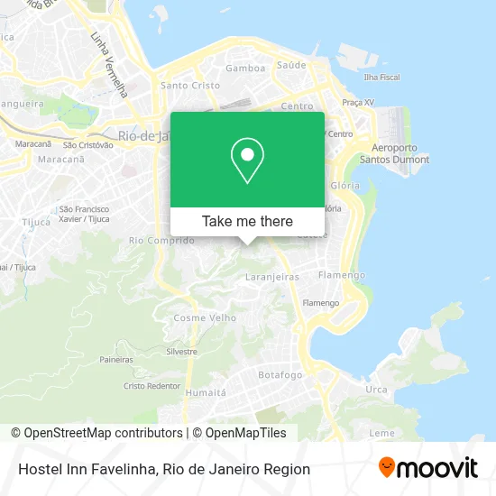 Hostel Inn Favelinha map
