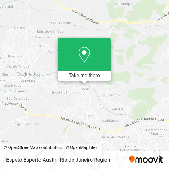 Espeto Esperto Austin map