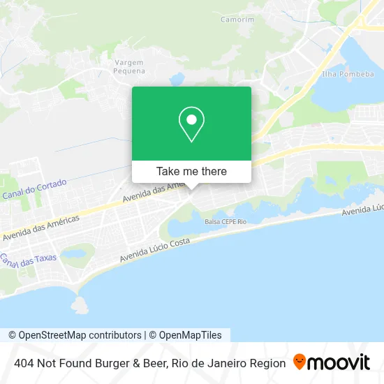 404 Not Found Burger & Beer map