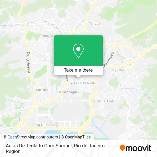 Aulas De Teclado Com Samuel map