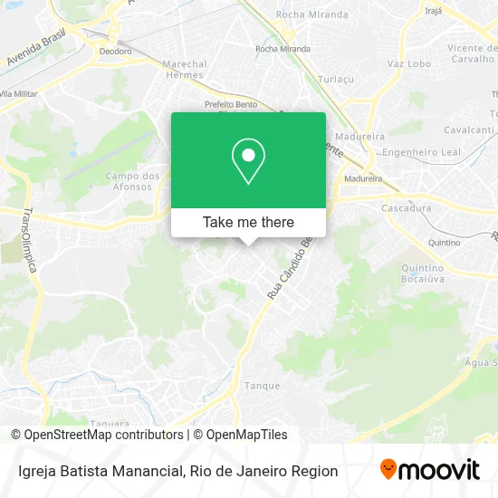 Igreja Batista Manancial map