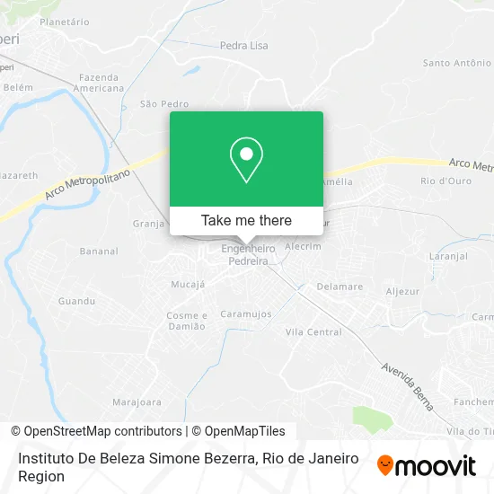 Instituto De Beleza Simone Bezerra map
