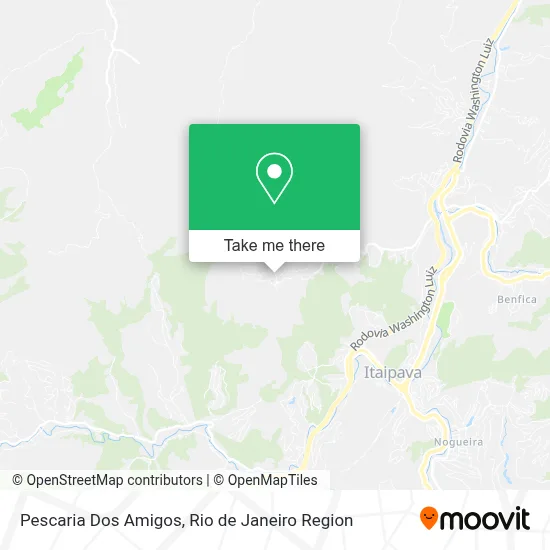 Pescaria Dos Amigos map