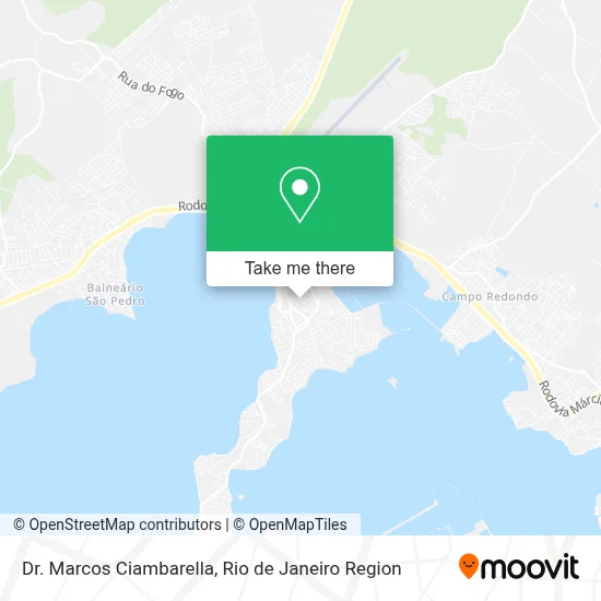 Dr. Marcos Ciambarella map