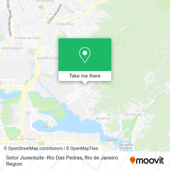 Setor Juventude -Rio Das Pedras map